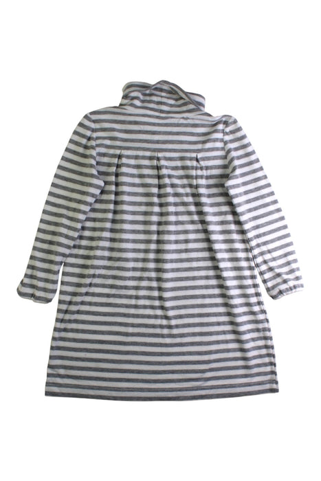 A Grey Long Sleeve Dresses from Busy Bees in size 4T for girl. (Back View)
