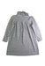 A Grey Long Sleeve Dresses from Busy Bees in size 4T for girl. (Back View)