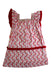 A Red Sleeveless Dresses from Roberta Roller Rabbit in size 4T for girl. (Back View)