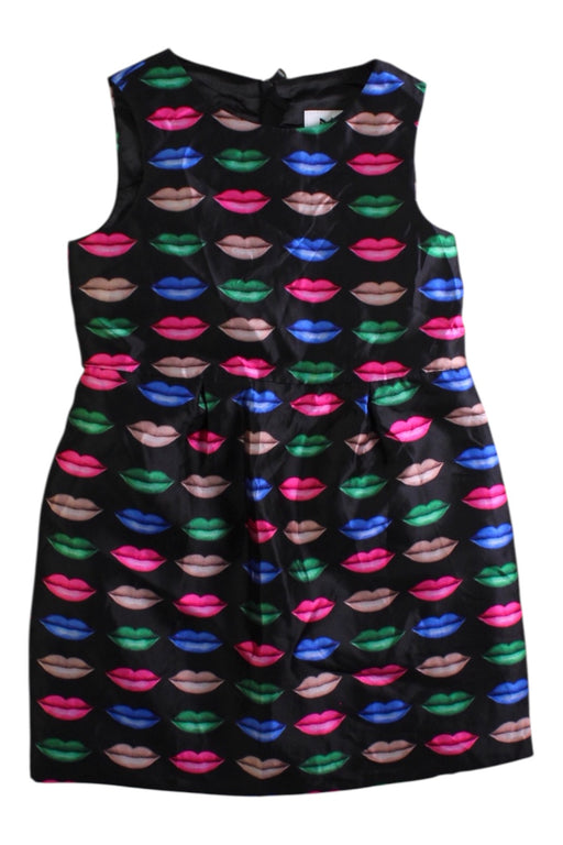 A Multicolour Sleeveless Dresses from Milly Minis in size 4T for girl. (Front View)