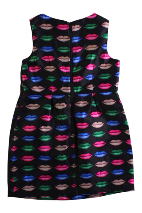 A Multicolour Sleeveless Dresses from Milly Minis in size 4T for girl. (Back View)