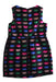 A Multicolour Sleeveless Dresses from Milly Minis in size 4T for girl. (Back View)