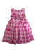 A Multicolour Sleeveless Dresses from Jim Thompson in size 4T for girl. (Back View)