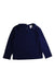 A Navy Long Sleeve Tops from Hanna Andersson in size 4T for girl. (Front View)