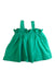 A Green Sleeveless Tops from Seed in size 5T for girl. (Back View)