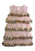 A Pink Sleeveless Dresses from Crewcuts in size 5T for girl. (Front View)