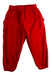 A Red Casual Pants from Busy Bees in size 4T for girl. (Front View)