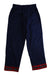 A Navy Casual Pants from Smock Shop in size 5T for girl. (Front View)