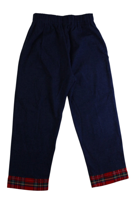 A Navy Casual Pants from Smock Shop in size 5T for girl. (Back View)