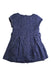 A Blue Short Sleeve Dresses from Busy Bees in size 4T for girl. (Back View)