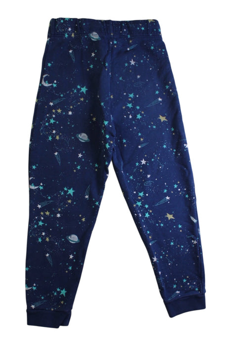A Navy Sweatpants from Livly in size 6T for boy. (Back View)