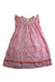 A Pink Sleeveless Dresses from Roberta Roller Rabbit in size 4T for girl. (Front View)