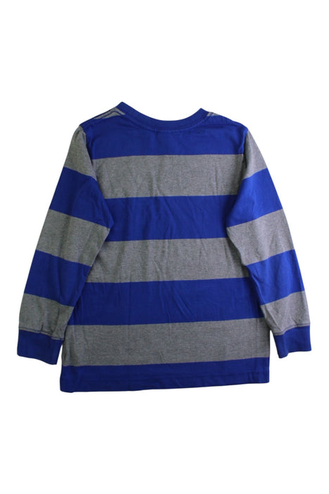 A Blue Long Sleeve T Shirts from Hanna Andersson in size 6T for boy. (Back View)