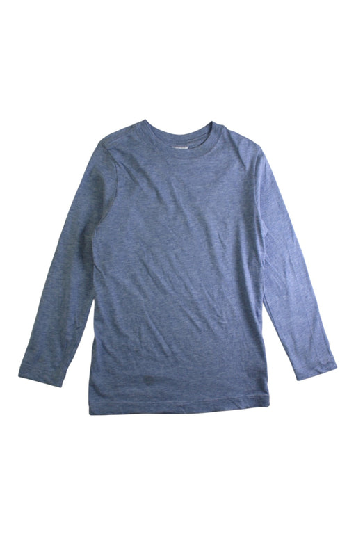 A Blue Long Sleeve T Shirts from Hanna Andersson in size 6T for boy. (Front View)