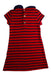 A Red Short Sleeve Dresses from Busy Bees in size 4T for girl. (Back View)