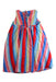 A Multicolour Sleeveless Dresses from Bonnie Jean in size 4T for girl. (Back View)
