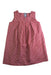 A Red Sleeveless Dresses from Busy Bees in size 4T for girl. (Front View)
