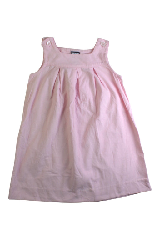 A Pink Sleeveless Dresses from Busy Bees in size 4T for girl. (Front View)