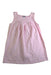 A Pink Sleeveless Dresses from Busy Bees in size 4T for girl. (Front View)