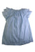 A Blue Short Sleeve Dresses from Velveteen in size 8Y for girl. (Back View)