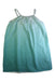 A Teal Sleeveless Dresses from Bonpoint in size 8Y for girl. (Front View)