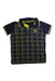 A Blue Short Sleeve Polos from Carolina Herrera in size 8Y for girl. (Front View)