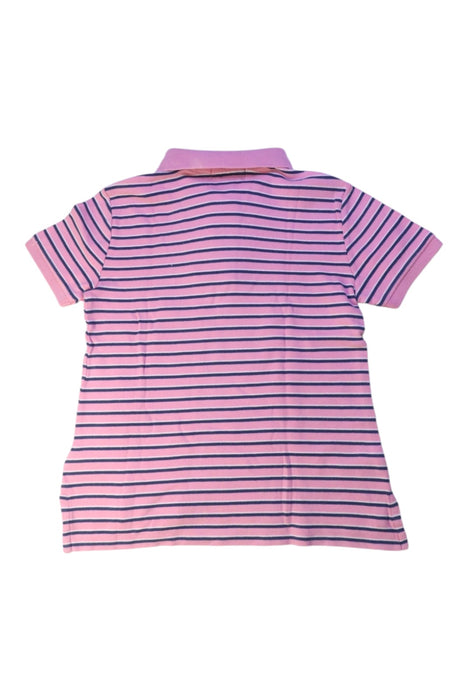 A Pink Short Sleeve Polos from Polo Ralph Lauren in size 7Y for boy. (Back View)