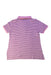 A Pink Short Sleeve Polos from Polo Ralph Lauren in size 7Y for boy. (Back View)