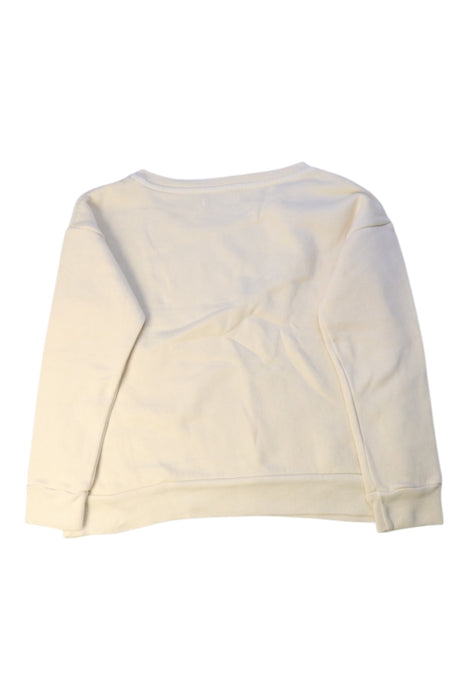 A White Crewneck Sweatshirts from Bobo Choses in size 6T for girl. (Back View)