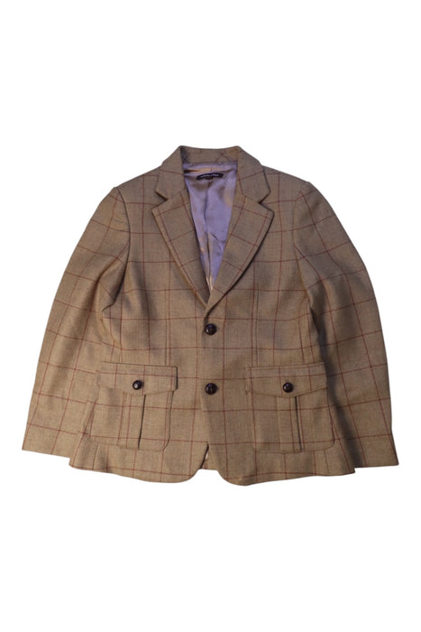 A Beige Blazers from Nicholas & Bears in size 8Y for boy. (Front View)