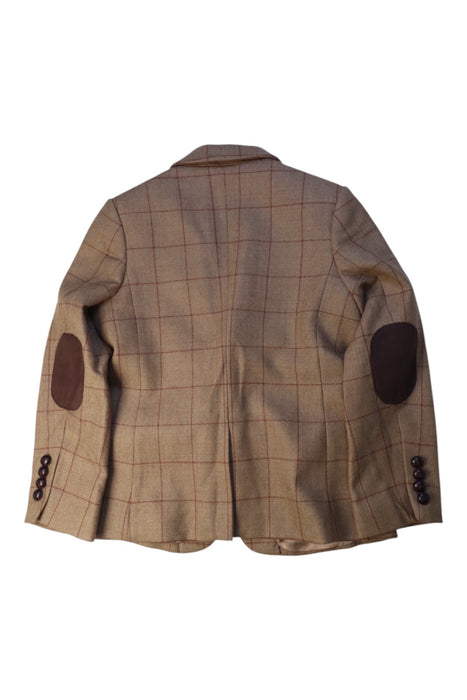 A Beige Blazers from Nicholas & Bears in size 8Y for boy. (Back View)