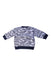 A Blue Crewneck Sweatshirts from Petit Bateau in size 3-6M for boy. (Back View)