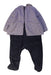 A Navy Long Sleeve Jumpsuits from Natalys in size 3-6M for boy. (Back View)