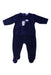 A Navy Onesies from Bout'Chou in size 0-3M for boy. (Front View)