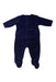 A Navy Onesies from Bout'Chou in size 0-3M for boy. (Back View)