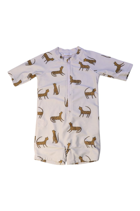 A White Rash Guards from Liewood in size 12-18M for boy. (Front View)