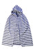 A White Capes & Ponchos from Petit Bateau in size 3T for boy. (Front View)