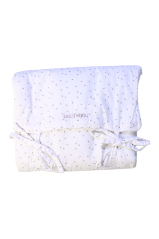 A White Towels from Bout'Chou in size O/S for neutral. (Front View)