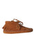 A Brown Loafers & Moccasins from Minnetonka in size 18-24M for boy. (Front View)