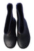 A Black Rain Boots from Hunter in size 3T for boy. (Back View)