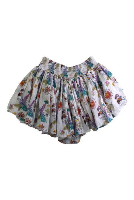 A Multicolour Skorts from Velveteen in size 10Y for girl. (Front View)