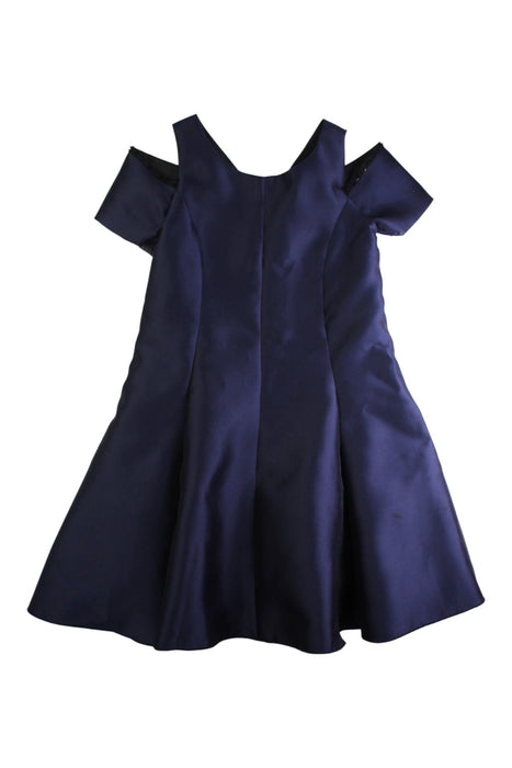 A Navy Sleeveless Dresses from Zoe Ltd in size 10Y for girl. (Front View)