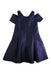 A Navy Sleeveless Dresses from Zoe Ltd in size 10Y for girl. (Front View)