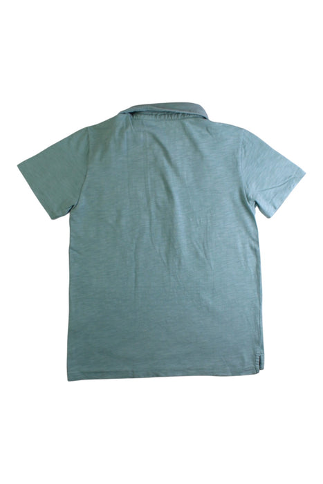 A Blue Short Sleeve Shirts from Boden in size 6T for boy. (Back View)