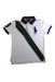 A White Short Sleeve Polos from Polo Ralph Lauren in size 6T for boy. (Front View)