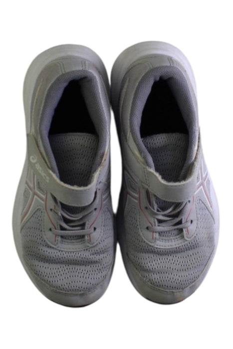 A Grey Sneakers from ASICS in size 7Y for girl. (Back View)