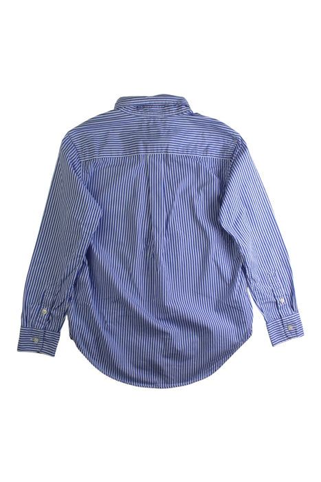 A Blue Long Sleeve Shirts from Ralph Lauren in size 6T for boy. (Back View)