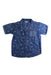 A Blue Short Sleeve Shirts from Fox & Finch in size 7Y for boy. (Front View)