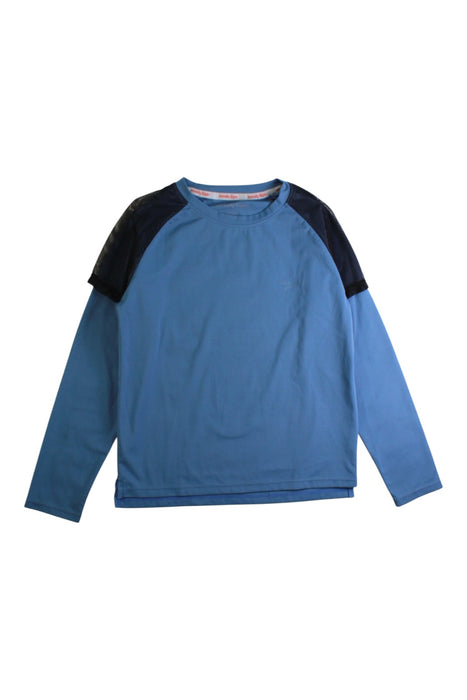 A Blue Active Tops from Moody Tiger in size 7Y for boy. (Front View)