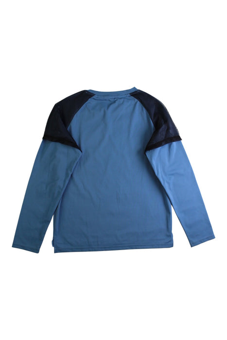 A Blue Active Tops from Moody Tiger in size 7Y for boy. (Back View)
